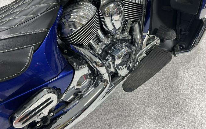 2024 Indian Roadmaster Spirit Blue Metallic/Silver Quartz Met