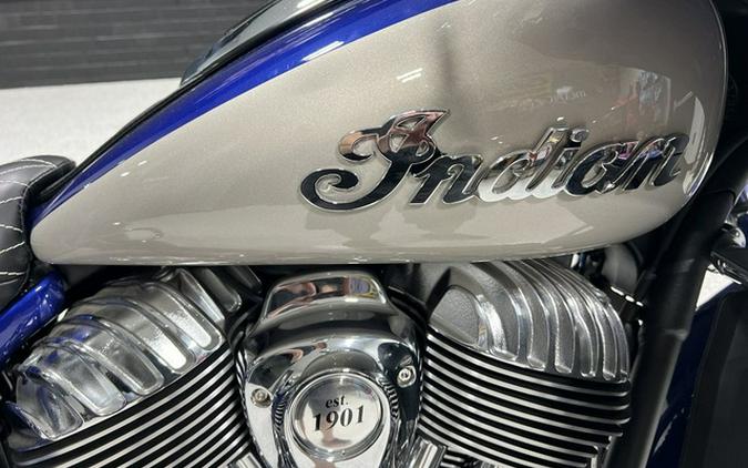 2024 Indian Roadmaster Spirit Blue Metallic/Silver Quartz Met