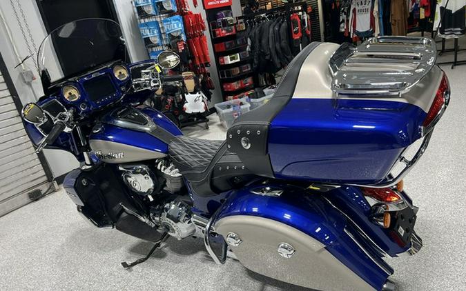 2024 Indian Roadmaster Spirit Blue Metallic/Silver Quartz Met