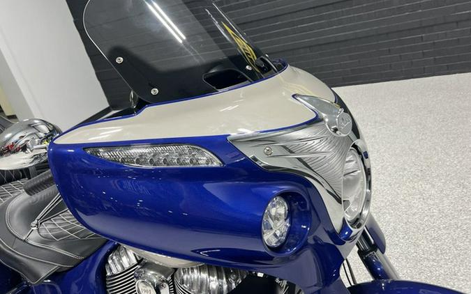 2024 Indian Roadmaster Spirit Blue Metallic/Silver Quartz Met