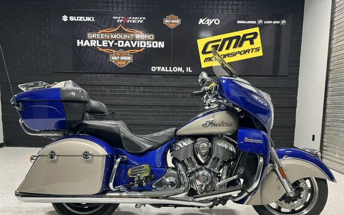 2024 Indian Roadmaster Spirit Blue Metallic/Silver Quartz Met