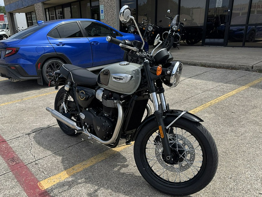 2026 Triumph Bonneville T100 Stone Grey