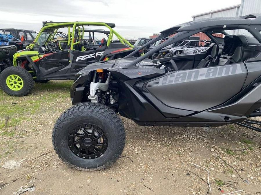 2024 Can-Am® Maverick R X RS with Smart-Shox Triple Black