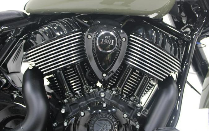 2026 Indian Chief Bobber Dark Horse Moss Green