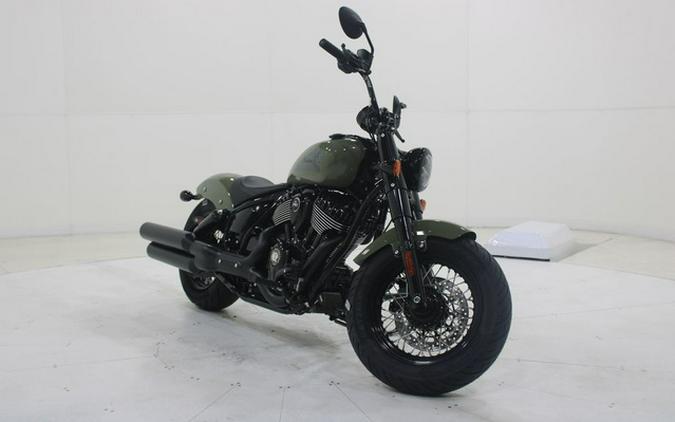 2026 Indian Chief Bobber Dark Horse Moss Green