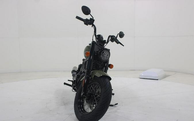 2026 Indian Chief Bobber Dark Horse Moss Green
