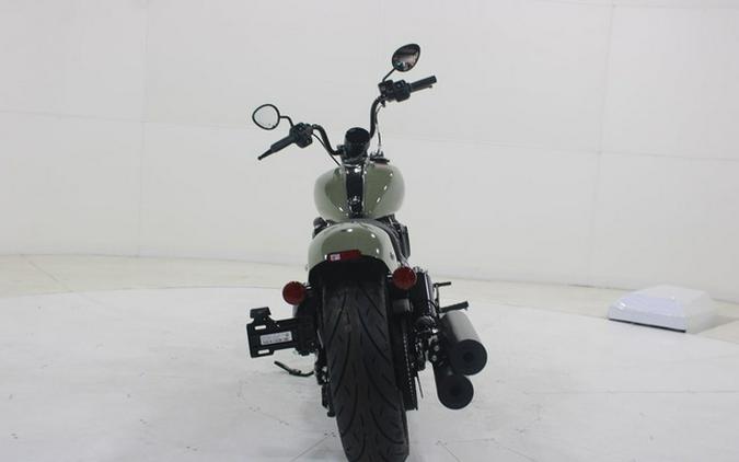 2026 Indian Chief Bobber Dark Horse Moss Green
