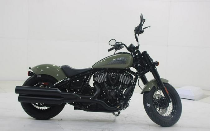 2026 Indian Chief Bobber Dark Horse Moss Green