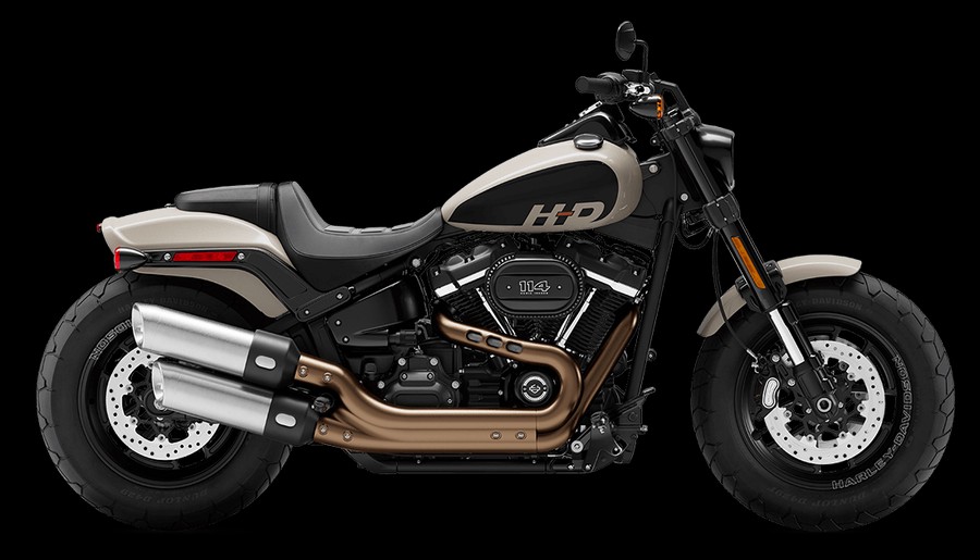 2022 Harley-Davidson Fat Bob 114 White Sand Pearl
