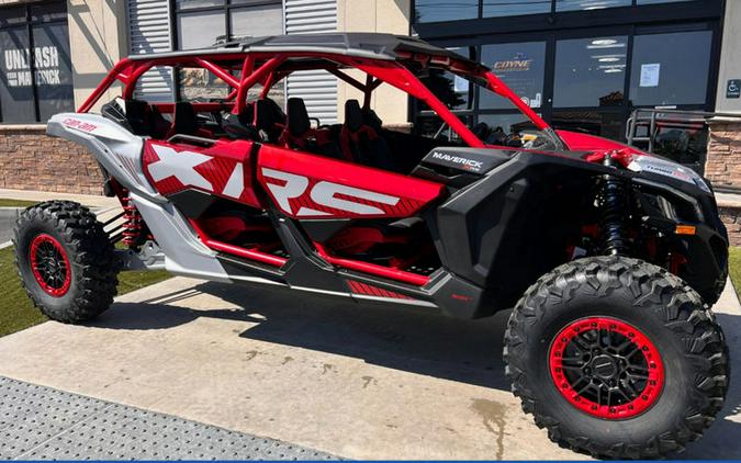 2025 Can-Am® Maverick X3 Max X RS Turbo RR With Smart-Shox Fiery Red & Hyper Silver