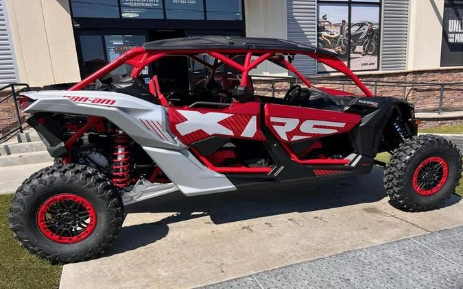 2025 Can-Am® Maverick X3 Max X RS Turbo RR With Smart-Shox Fiery Red & Hyper Silver