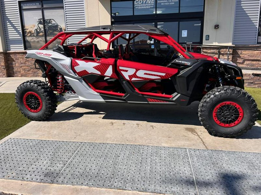 2025 Can-Am® Maverick X3 Max X RS Turbo RR With Smart-Shox Fiery Red & Hyper Silver