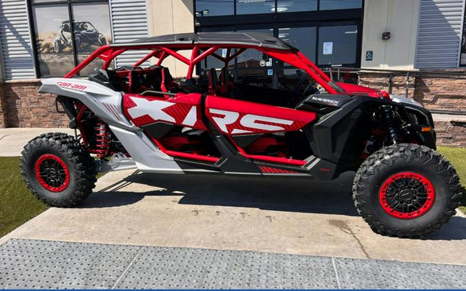 2025 Can-Am® Maverick X3 Max X RS Turbo RR With Smart-Shox Fiery Red & Hyper Silver