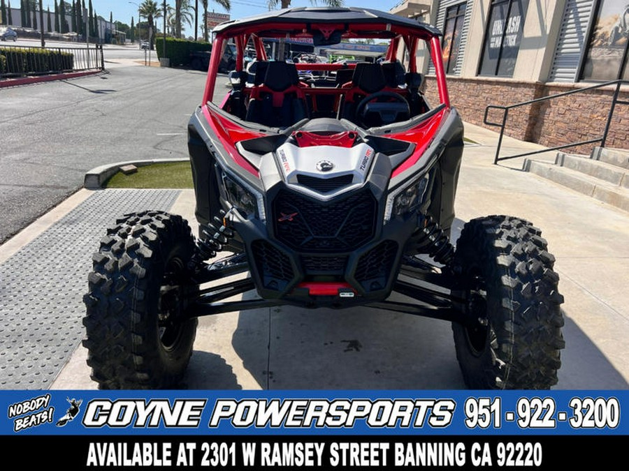 2025 Can-Am® Maverick X3 Max X RS Turbo RR With Smart-Shox Fiery Red & Hyper Silver