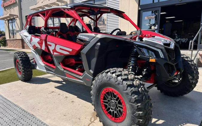 2025 Can-Am® Maverick X3 Max X RS Turbo RR With Smart-Shox Fiery Red & Hyper Silver