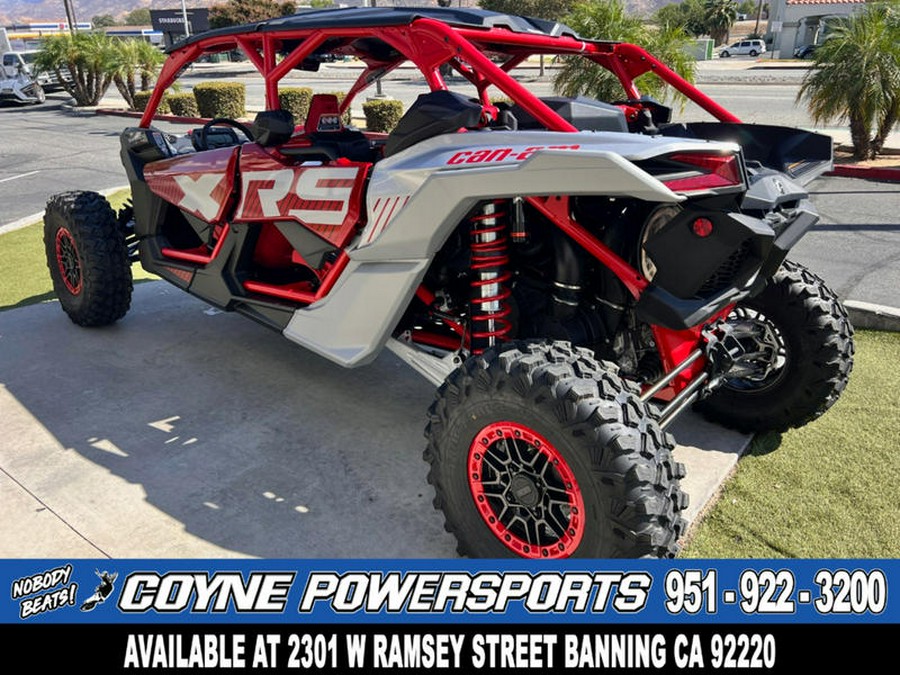 2025 Can-Am® Maverick X3 Max X RS Turbo RR With Smart-Shox Fiery Red & Hyper Silver