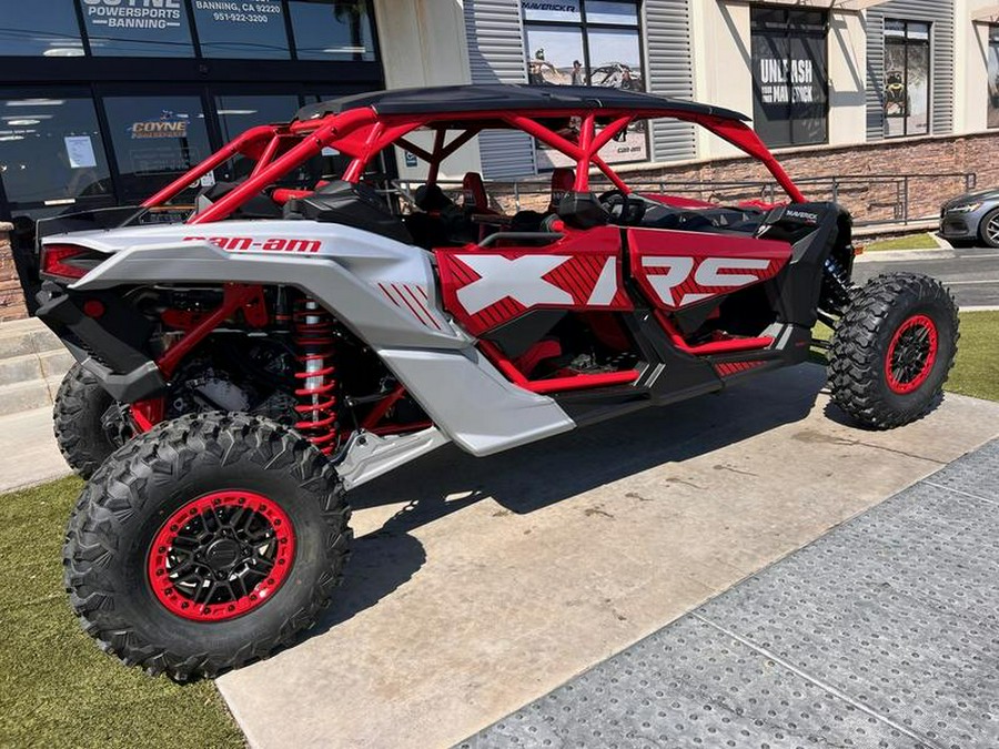 2025 Can-Am® Maverick X3 Max X RS Turbo RR With Smart-Shox Fiery Red & Hyper Silver