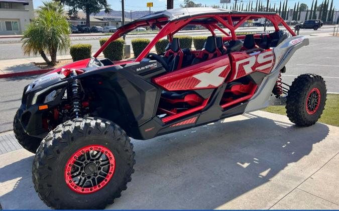 2025 Can-Am® Maverick X3 Max X RS Turbo RR With Smart-Shox Fiery Red & Hyper Silver