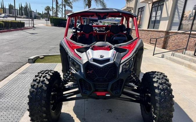 2025 Can-Am® Maverick X3 Max X RS Turbo RR With Smart-Shox Fiery Red & Hyper Silver