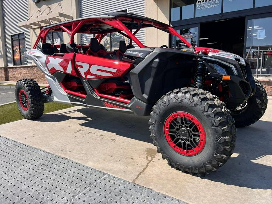 2025 Can-Am® Maverick X3 Max X RS Turbo RR With Smart-Shox Fiery Red & Hyper Silver