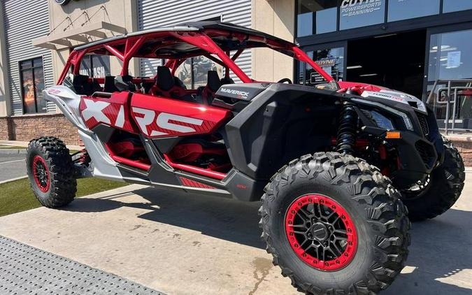 2025 Can-Am® Maverick X3 Max X RS Turbo RR With Smart-Shox Fiery Red & Hyper Silver