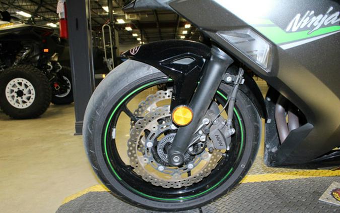 2024 Kawasaki Ninja 650 Metallic Matte Dark GrayMetallic Spark