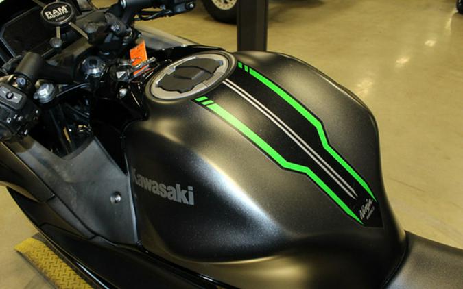 2024 Kawasaki Ninja 650 Metallic Matte Dark GrayMetallic Spark