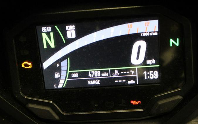 2024 Kawasaki Ninja 650 Metallic Matte Dark GrayMetallic Spark