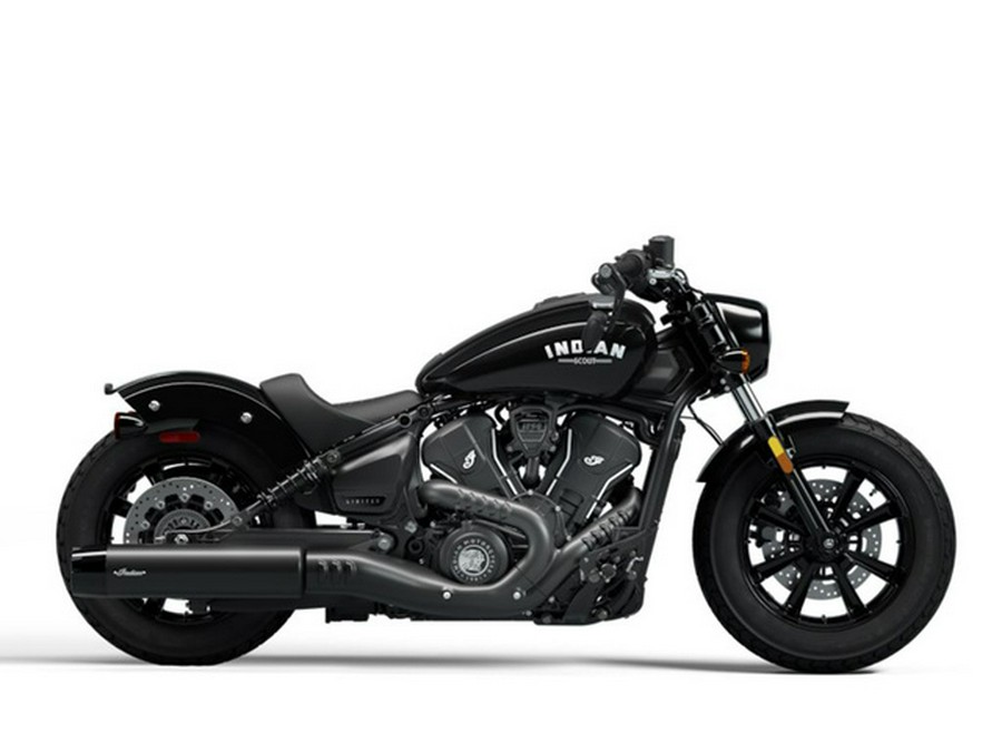 2025 Indian Scout Bobber Limited Black Metallic