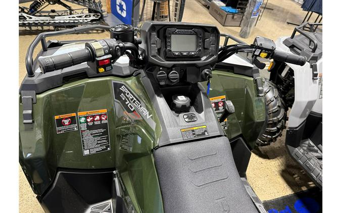2026 Polaris Sportsman® Touring 570 Premium TREELINE GREEN METALLIC