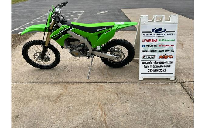 2024 Kawasaki KX 450X Lime Green