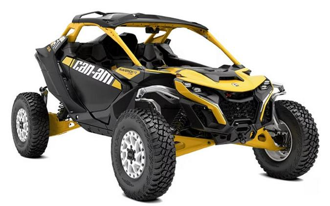 2024 Can-Am® Maverick R X RS with Smart-Shox Carbon Black & Neo Yellow