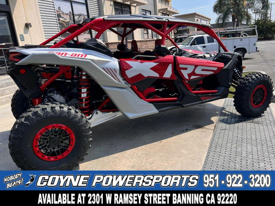 2025 Can-Am® Maverick X3 Max X RS Turbo RR With Smart-Shox Fiery Red & Hyper Silver