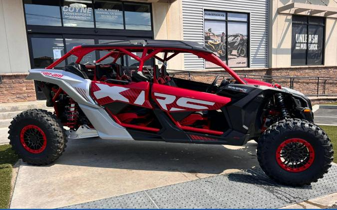 2025 Can-Am® Maverick X3 Max X RS Turbo RR With Smart-Shox Fiery Red & Hyper Silver