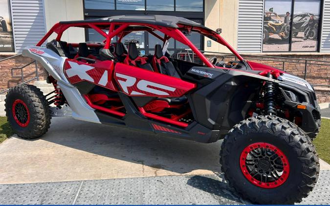 2025 Can-Am® Maverick X3 Max X RS Turbo RR With Smart-Shox Fiery Red & Hyper Silver