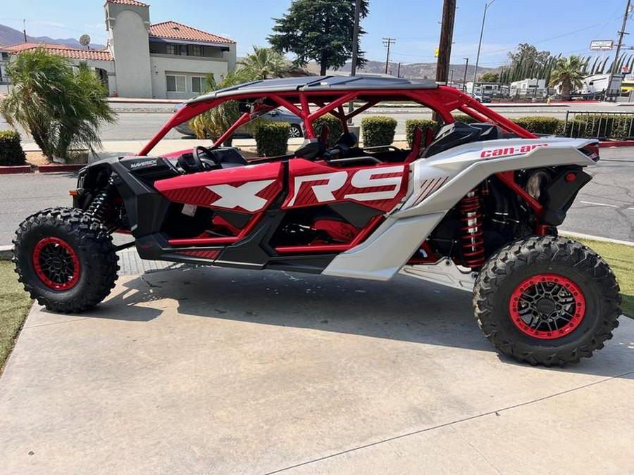 2025 Can-Am® Maverick X3 Max X RS Turbo RR With Smart-Shox Fiery Red & Hyper Silver