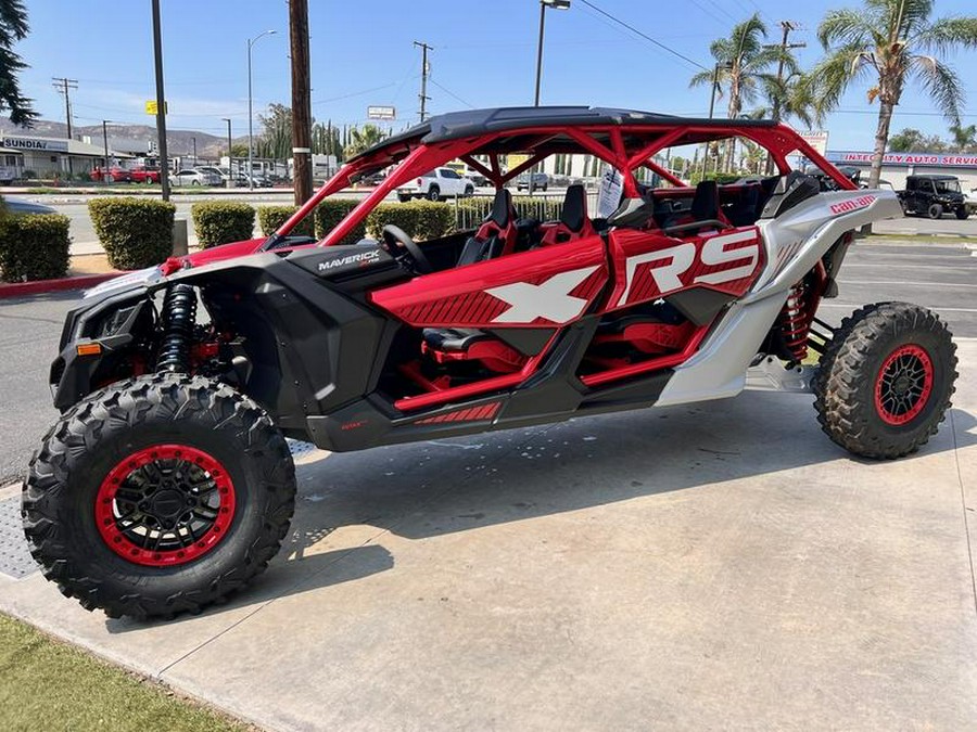 2025 Can-Am® Maverick X3 Max X RS Turbo RR With Smart-Shox Fiery Red & Hyper Silver