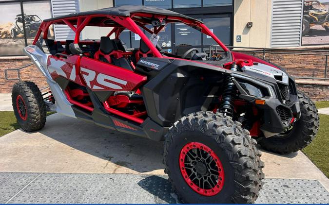 2025 Can-Am® Maverick X3 Max X RS Turbo RR With Smart-Shox Fiery Red & Hyper Silver