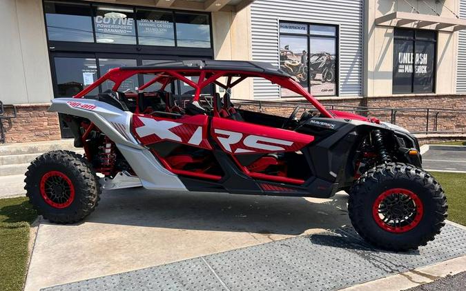 2025 Can-Am® Maverick X3 Max X RS Turbo RR With Smart-Shox Fiery Red & Hyper Silver