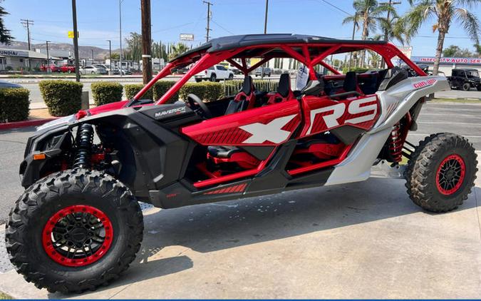 2025 Can-Am® Maverick X3 Max X RS Turbo RR With Smart-Shox Fiery Red & Hyper Silver