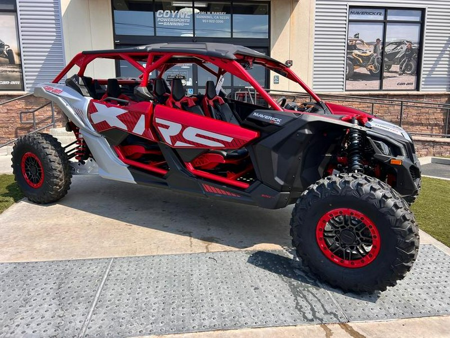 2025 Can-Am® Maverick X3 Max X RS Turbo RR With Smart-Shox Fiery Red & Hyper Silver