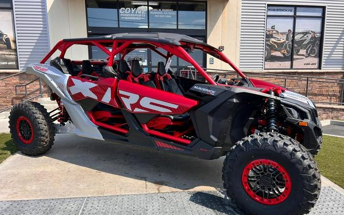 2025 Can-Am® Maverick X3 Max X RS Turbo RR With Smart-Shox Fiery Red & Hyper Silver