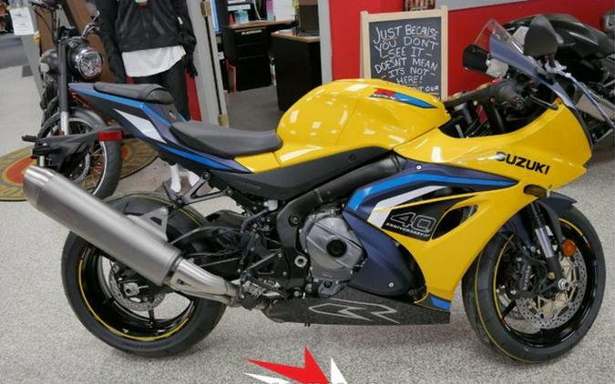 2027 Suzuki GSX-R1000 40th Anniversary Edition
