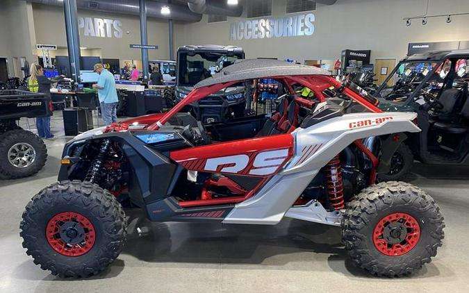 2024 Can-Am® Maverick X3 X rs Turbo RR with Smart-Shox Fiery Red & Hyper Silver