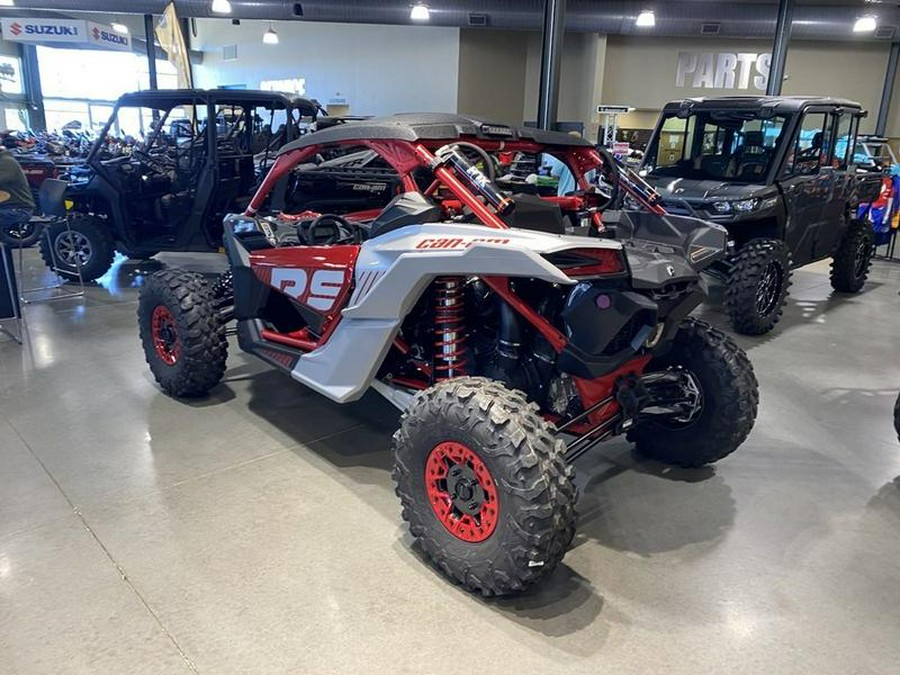 2024 Can-Am® Maverick X3 X rs Turbo RR with Smart-Shox Fiery Red & Hyper Silver