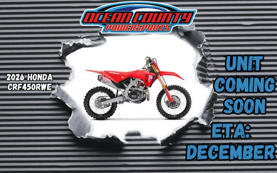 2026 Honda® CRF450RWE