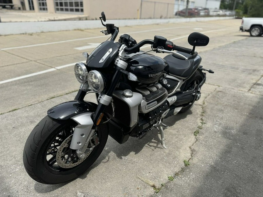 2022 Triumph Rocket 3 R Black Sapphire Black Silver Ice R