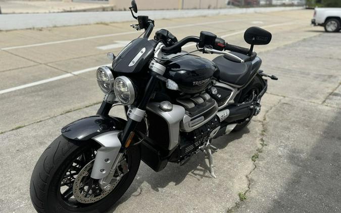 2022 Triumph Rocket 3 R Black Sapphire Black Silver Ice R