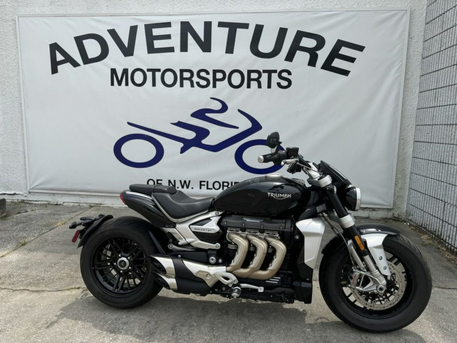 2022 Triumph Rocket 3 R Black Sapphire Black Silver Ice R