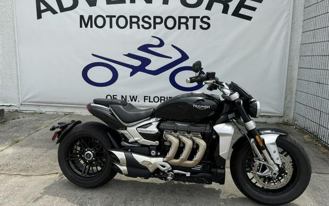 2022 Triumph Rocket 3 R Black Sapphire Black Silver Ice R